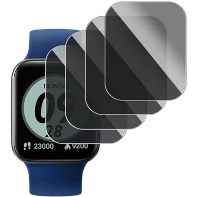 KARYLAX (4 pellicole protettive anti-spia in vetro flessibile, antigraffio, protezione privacy per Apple Watch Series 10, 46 mm (confezione da 4) KARYLAX (4 pellicole protettive anti-spia in vetro flessibile, antigraffio, protezione privacy per Apple Watch Series 10, 46 mm (confezione da 4)