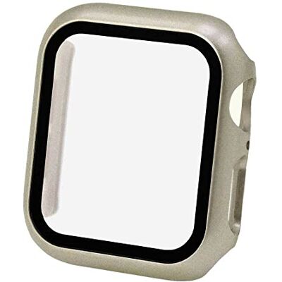 OcioDual Custodia Protettiva Compatibile con Apple Watch Series 4/5/6 40mm I Ultra Sottile a Protezione Completa, Resistente ai Graffi e Alle Cadute-Oro Bianco OcioDual Custodia Protettiva Compatibile con Apple Watch Series 4/5/6 40mm I Ultra Sottile a Protezione Completa, Resistente ai Graffi e Alle Cadute-Oro Bianco