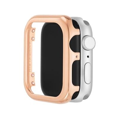 Anne Klein Paraurti in cristallo di alta qualità, compatibile con Apple Watch, vestibilità senza cuciture, facile installazione, paraurti per Apple Watch, Oro rosato, 41mm, WK/2006RGRG41 Anne Klein Paraurti in cristallo di alta qualità, compatibile con Apple Watch, vestibilità senza cuciture, facile installazione, paraurti per Apple Watch, Oro rosato, 41mm, WK/2006RGRG41