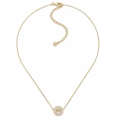 Giorgio Armani Collana da donna in acciaio inossidabile o argento sterling con chiusura a moschettone, Oro giunchiglia Giorgio Armani Collana da donna in acciaio inossidabile o argento sterling con chiusura a moschettone, Oro giunchiglia