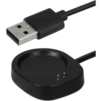 kwmobile Cavo Caricabatterie Compatibile con Amazfit Active3 Premium/T-Rex3 PRO/Active Max Cavo Carica Batterie USB Smartwatch Cavetto Ricarica Orologio Fitness kwmobile Cavo Caricabatterie Compatibile con Amazfit Active3 Premium/T-Rex3 PRO/Active Max Cavo Carica Batterie USB Smartwatch Cavetto Ricarica Orologio Fitness
