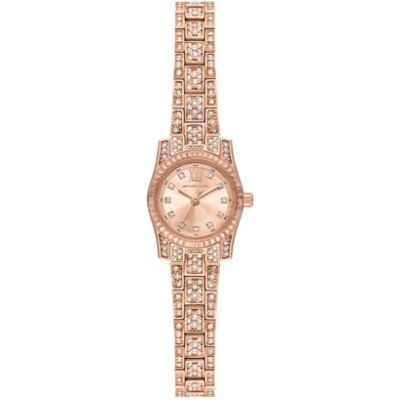 Michael Kors Orologio Lexington da donna, movimento al quarzo a tre lancette da 19 mm con cinturino in acciaio inossidabile o in pelle Michael Kors Orologio Lexington da donna, movimento al quarzo a tre lancette da 19 mm con cinturino in acciaio inossidabile o in pelle