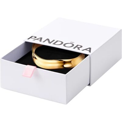 PANDORA Essence Bracciale rigido aperto placcato in oro 14k PANDORA Essence Bracciale rigido aperto placcato in oro 14k