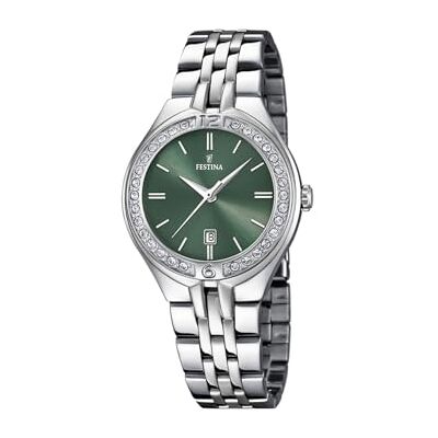 Festina Orologio Donna Analogico in Acciaio Inossidabile 316l Argentato Festina Orologio Donna Analogico in Acciaio Inossidabile 316l Argentato