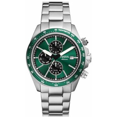 Fossil Autocross Orologio Uomo, Movimento Multifunzione al Quarzo con cinturino in acciaio inossidabile o pelle Fossil Autocross Orologio Uomo, Movimento Multifunzione al Quarzo con cinturino in acciaio inossidabile o pelle