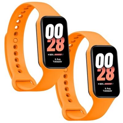 OcioDual Cinturino di Compatibile con Xiaomi Smart Band 8 Active/Redmi Smart Band 2, cinturino di ricambio in Silicone Gomma morbida e flessibile per lo sport traspirante OcioDual Cinturino di Compatibile con Xiaomi Smart Band 8 Active/Redmi Smart Band 2, cinturino di ricambio in Silicone Gomma morbida e flessibile per lo sport traspirante