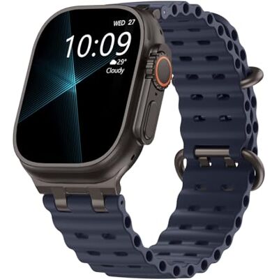TiMOVO Cinturino Compatibile con Apple Watch Ultra 3/2/1 49mm, Blu Marino TiMOVO Cinturino Compatibile con Apple Watch Ultra 3/2/1 49mm, Blu Marino