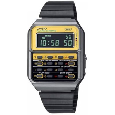 Casio VINTAGE EDGY CA-500WEGG-9BEF Orologio digitale da uomo Con allarme Casio VINTAGE EDGY CA-500WEGG-9BEF Orologio digitale da uomo Con allarme