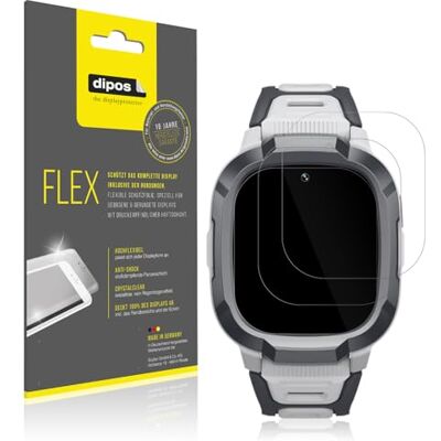 dipos FLEX 2x Pellicola Protettiva per Mibro P6 Smartwatch 1.4 Zoll dipos FLEX 2x Pellicola Protettiva per Mibro P6 Smartwatch 1.4 Zoll