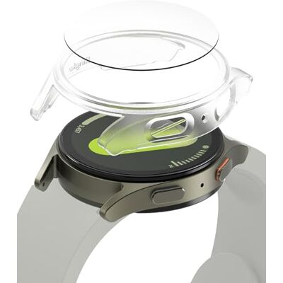 Ringke Slim & Glass Compatibile con Cover Samsung Galaxy Watch 7 44mm, (Combo) Custodia Protezione Calza Anti Graffio Sottile PC Rigida con Protezione Dello Schermo in Vetro Temperato Alpine Clear Ringke Slim & Glass Compatibile con Cover Samsung Galaxy Watch 7 44mm, (Combo) Custodia Protezione Calza Anti Graffio Sottile PC Rigida con Protezione Dello Schermo in Vetro Temperato Alpine Clear