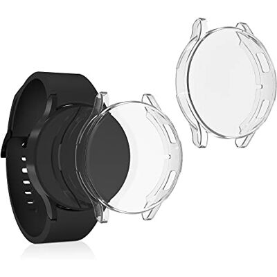 kwmobile Set 2x Custodia Smartwatch Compatibile con Samsung Galaxy Watch 4 (40mm) Cover Case Silicone Protezione Orologio Fitness trasparente kwmobile Set 2x Custodia Smartwatch Compatibile con Samsung Galaxy Watch 4 (40mm) Cover Case Silicone Protezione Orologio Fitness trasparente