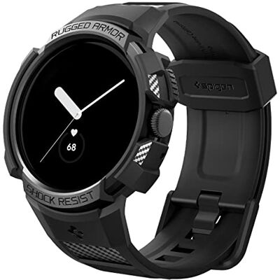 Spigen Rugged Armor Pro Custodia con cinturino per Pixel Watch 3/2/1 41mm Spigen Rugged Armor Pro Custodia con cinturino per Pixel Watch 3/2/1 41mm