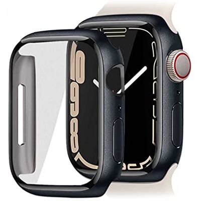 OcioDual Custodia Protettiva Compatibile con Apple Watch Series 8/7 45mm I Ultra Sottile a Protezione Completa, Resistente ai Graffi e Alle Cadute-Nero OcioDual Custodia Protettiva Compatibile con Apple Watch Series 8/7 45mm I Ultra Sottile a Protezione Completa, Resistente ai Graffi e Alle Cadute-Nero