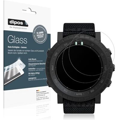 dipos 2x Pellicola Protettiva 9H opaca per Suunto Core Alpha dipos 2x Pellicola Protettiva 9H opaca per Suunto Core Alpha