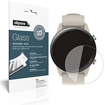 dipos 2x Pellicola Protettiva 9H trasparente per Xiaomi Mi Watch dipos 2x Pellicola Protettiva 9H trasparente per Xiaomi Mi Watch