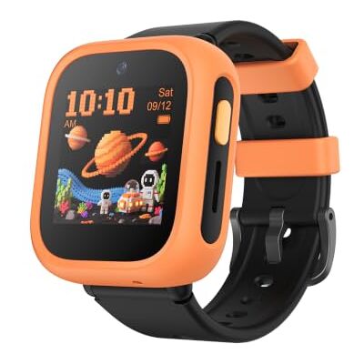 TCL Kids Watch K5, slim, sicuro, GPS preciso, videochiamate, GDPR, nano-SIM, Arancione TCL Kids Watch K5, slim, sicuro, GPS preciso, videochiamate, GDPR, nano-SIM, Arancione