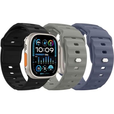 MoKo Cinturino Ocean Compatibile con Apple Watch 42/44/45/46/49mm MoKo Cinturino Ocean Compatibile con Apple Watch 42/44/45/46/49mm