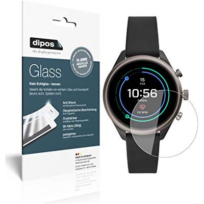 dipos 2x Pellicola Protettiva 9H trasparente per Fossil Sport Smartwatch dipos 2x Pellicola Protettiva 9H trasparente per Fossil Sport Smartwatch