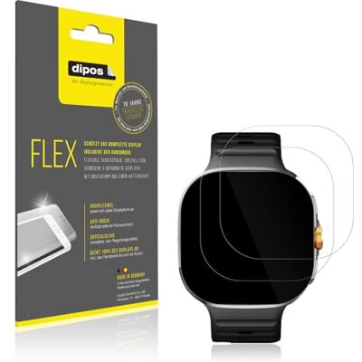 dipos FLEX 2x Pellicola Protettiva trasparente per M99 2.4 Zoll Smartwatch dipos FLEX 2x Pellicola Protettiva trasparente per M99 2.4 Zoll Smartwatch