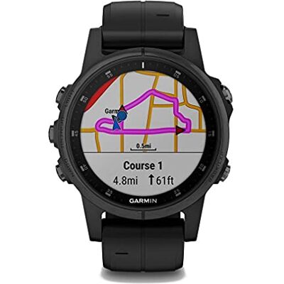 Garmin fēnix 5S Plus Bluetooth 240 x 240Pixel Nero Orologio Sportivo Garmin fēnix 5S Plus Bluetooth 240 x 240Pixel Nero Orologio Sportivo