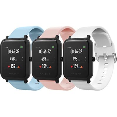 MoKo 20mm Cinturino Sportivo Compatibile con Amazfit GTS 1/2/2 Mini/2e/3/4 MoKo 20mm Cinturino Sportivo Compatibile con Amazfit GTS 1/2/2 Mini/2e/3/4