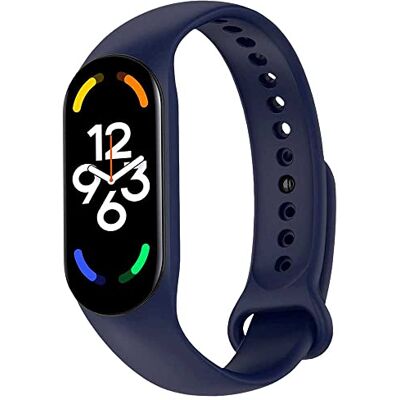 OcioDual Cinturino di Ricambio in Silicone, Compatibile con Xiaomi Band 7 6 5, Compatibile con Amazfit Band 5, Bracciale in Gomma Morbida e Flessibile, Sport Band OcioDual Cinturino di Ricambio in Silicone, Compatibile con Xiaomi Band 7 6 5, Compatibile con Amazfit Band 5, Bracciale in Gomma Morbida e Flessibile, Sport Band