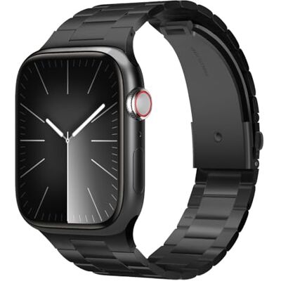 elago Metal Strap Cinturino Compatibile con Apple Watch Serie 11/10/9/8/7/6/5/4/3/2/1/Ultra3/Ultra2/Ultra/SE3/SE2/SE Banda in Metallo Premium, Acciaio Inossidabile elago Metal Strap Cinturino Compatibile con Apple Watch Serie 11/10/9/8/7/6/5/4/3/2/1/Ultra3/Ultra2/Ultra/SE3/SE2/SE Banda in Metallo Premium, Acciaio Inossidabile