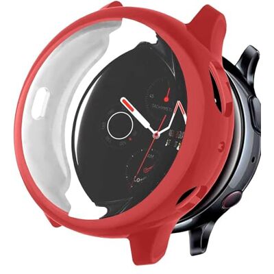OcioDual Custodia Protettiva in TPU Colore Rosso, Compatibile con Smartwatch Galaxy Watch Active 2 (44mm), Cover Protettiva Antiurto e Antigraffio OcioDual Custodia Protettiva in TPU Colore Rosso, Compatibile con Smartwatch Galaxy Watch Active 2 (44mm), Cover Protettiva Antiurto e Antigraffio