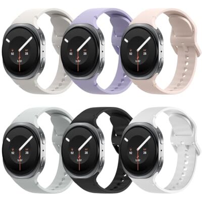 TiMOVO Cinturino Sportivo 6 Pack per Galaxy Watch 9/8 40 44mm/Classic 46mm TiMOVO Cinturino Sportivo 6 Pack per Galaxy Watch 9/8 40 44mm/Classic 46mm