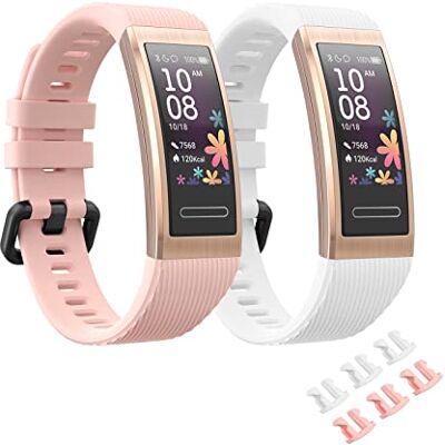 MoKo Cinturino Sportivo Compatibile con Huawei Band 4 Pro/3/3 Pro, 2 Pezzi MoKo Cinturino Sportivo Compatibile con Huawei Band 4 Pro/3/3 Pro, 2 Pezzi
