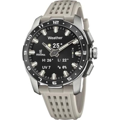 Festina Smartwatch Uomo Ibrido Connected Full D Caucciù Verde Festina Smartwatch Uomo Ibrido Connected Full D Caucciù Verde