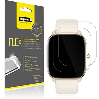 dipos FLEX 2x Pellicola Protettiva trasparente per Amazfit GTS 4 mini dipos FLEX 2x Pellicola Protettiva trasparente per Amazfit GTS 4 mini