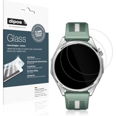dipos 2x Pellicola Protettiva 9H trasparente per Huawei Watch GT6 46mm dipos 2x Pellicola Protettiva 9H trasparente per Huawei Watch GT6 46mm