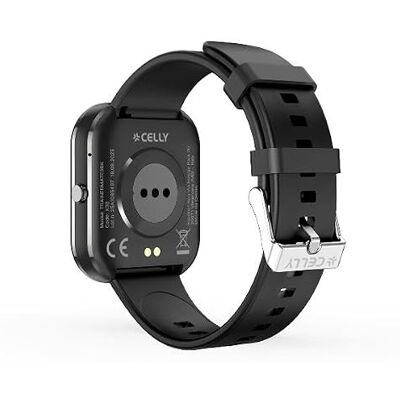Celly Smartwatch con Chiamate Bluetooth, Monitoraggio Salute e Fitness, 2 Cinturini Inclusi Celly Smartwatch con Chiamate Bluetooth, Monitoraggio Salute e Fitness, 2 Cinturini Inclusi