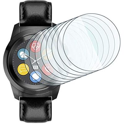 KARYLAX Set di 8 pellicole proteggi schermo per smartwatch in vetro Nano flessibile, infrangibile, durezza 9H, ultra sottile, 0,2 mm e 100% trasparente per Blackview X1 KARYLAX Set di 8 pellicole proteggi schermo per smartwatch in vetro Nano flessibile, infrangibile, durezza 9H, ultra sottile, 0,2 mm e 100% trasparente per Blackview X1