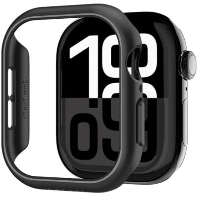 Spigen Cover Thin Fit Compatibile con Apple Watch Series 11/10 42mm (2025/2024) Nero Spigen Cover Thin Fit Compatibile con Apple Watch Series 11/10 42mm (2025/2024) Nero