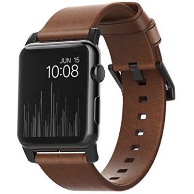 NOMAD Horween Modern Leather Strap for Apple Watch 42 mm Brown NOMAD Horween Modern Leather Strap for Apple Watch 42 mm Brown