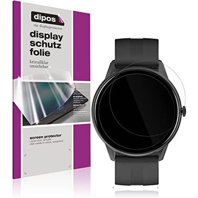 dipos 2x Pellicola Protettiva trasparente per Lytimes 1,3 Zoll Smartwatch dipos 2x Pellicola Protettiva trasparente per Lytimes 1,3 Zoll Smartwatch