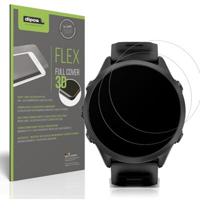 dipos FLEX 2x Pellicola Protettiva opaca per Garmin Forerunner 570 42mm dipos FLEX 2x Pellicola Protettiva opaca per Garmin Forerunner 570 42mm