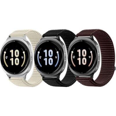 TiMOVO 3 Elastici Compatibili con Samsung Galaxy Watch 9 40/44mm Cinturino Sportivo in Nylon Compatibile con Samsung Galaxy Watch 8 Classic 46mm, Cinturino di Ricambio Morbido per donna uomo TiMOVO 3 Elastici Compatibili con Samsung Galaxy Watch 9 40/44mm Cinturino Sportivo in Nylon Compatibile con Samsung Galaxy Watch 8 Classic 46mm, Cinturino di Ricambio Morbido per donna uomo
