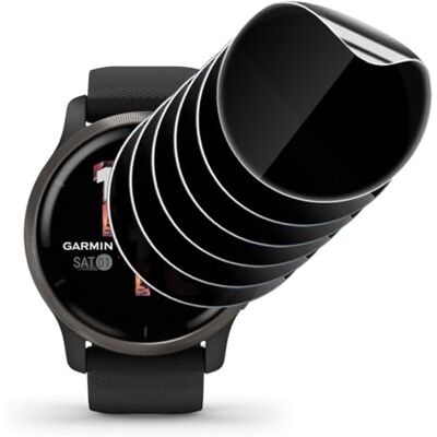 KARYLAX Protezione schermo anti-spia, morbida, anti-graffio, pellicola protettiva filtro privacy compatibile per smartwatch Garmin vivoactive 6/5-42 mm (confezione da 6) KARYLAX Protezione schermo anti-spia, morbida, anti-graffio, pellicola protettiva filtro privacy compatibile per smartwatch Garmin vivoactive 6/5-42 mm (confezione da 6)
