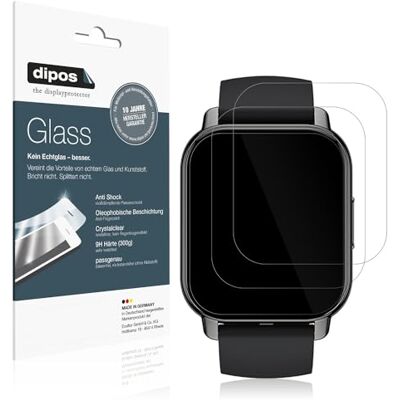 dipos 2x Pellicola Protettiva 9H per Vtech Kidizoom Smartwatch Max dipos 2x Pellicola Protettiva 9H per Vtech Kidizoom Smartwatch Max