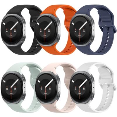 TiMOVO Cinturino Sportivo 6 Pack per Galaxy Watch 9/8 40 44mm/Classic 46mm TiMOVO Cinturino Sportivo 6 Pack per Galaxy Watch 9/8 40 44mm/Classic 46mm