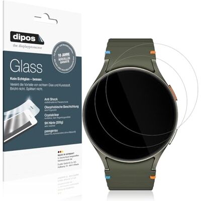 dipos 2x Pellicola Protettiva 9H per Samsung Galaxy Watch 7 40mm dipos 2x Pellicola Protettiva 9H per Samsung Galaxy Watch 7 40mm