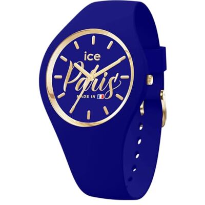 ICE cocorico Paris Midnight blue Orologio blu da Donna con Cinturino in silicone (Small) ICE cocorico Paris Midnight blue Orologio blu da Donna con Cinturino in silicone (Small)