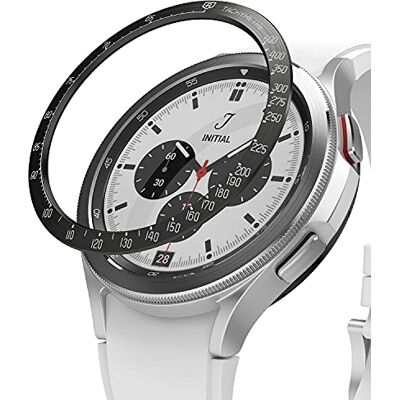 Ringke Bezel Styling per Cover Galaxy Watch 4 Classic 46mm 46-03 Black Custodia, sottile, leggero, acciaio inossidabile, adesivo Ringke Bezel Styling per Cover Galaxy Watch 4 Classic 46mm 46-03 Black Custodia, sottile, leggero, acciaio inossidabile, adesivo