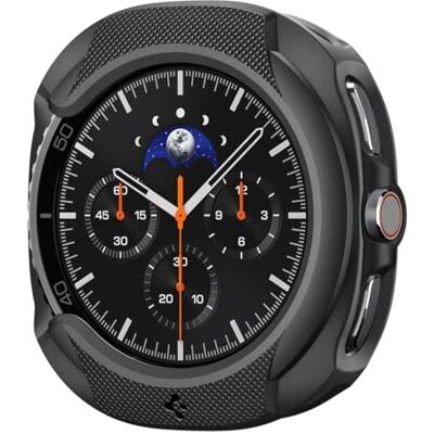 Spigen Liquid Air Cover per Galaxy Watch 8 Classic Custodia TPU flessibile e leggera, design protettivo e bordi rialzati per Galaxy Watch 8 46mm(2025) Nero Opaco Spigen Liquid Air Cover per Galaxy Watch 8 Classic Custodia TPU flessibile e leggera, design protettivo e bordi rialzati per Galaxy Watch 8 46mm(2025) Nero Opaco