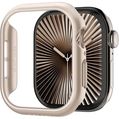 Spigen Cover Thin Fit Compatibile con Apple Watch Series 11/10 42mm (2025/2024) Starlight Spigen Cover Thin Fit Compatibile con Apple Watch Series 11/10 42mm (2025/2024) Starlight