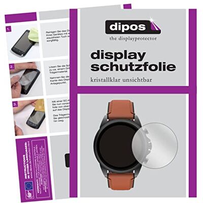 dipos 2x Pellicola Protettiva per Fossil Gen 6 (44 mm) Smartwatch dipos 2x Pellicola Protettiva per Fossil Gen 6 (44 mm) Smartwatch