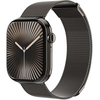 VONMÄHLEN Milanese Loop 2, elegante cinturino in acciaio inox con chiusura magnetica, regolabile, di alta qualità, compatibile con Apple Watch VONMÄHLEN Milanese Loop 2, elegante cinturino in acciaio inox con chiusura magnetica, regolabile, di alta qualità, compatibile con Apple Watch